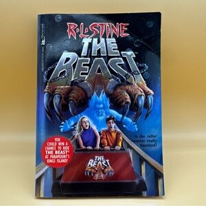 R.L. Stine The Beast Paperback Book Young Adult Horror 1994 Vintage 1st edition